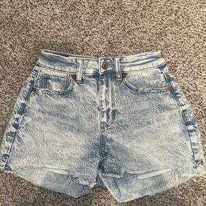 American Eagle Outfitters Light Blue Jean Shorts